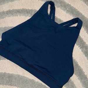 Lululemon Energy Bra *High Neck Luxtreme blue size 6